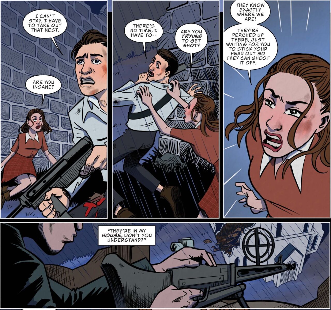 Marguerite vs the Occupation #1, preview 1