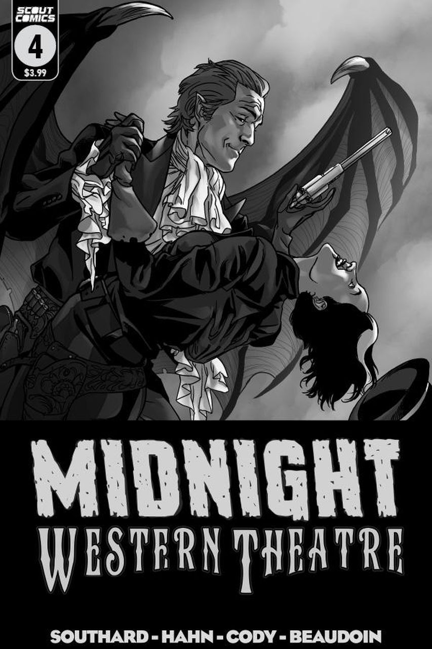 Midnight Western Theatre #4, cover