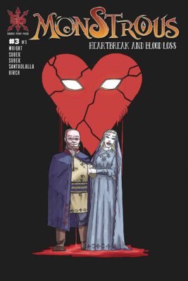 Monstrous - Heartbreak and Bloodloss #3, cover