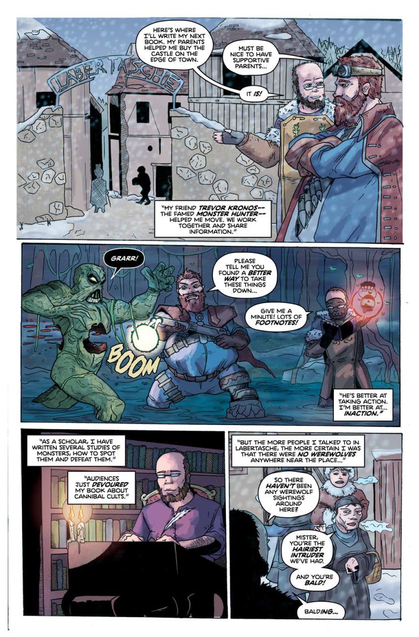 Monstrous - Heartbreak and Bloodloss #3, preview page 3