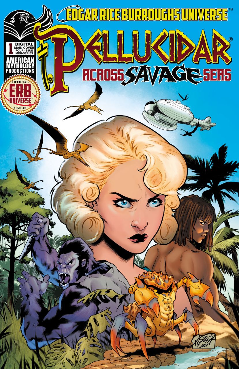 Pellucidar - Across Savage Seas #1, cover