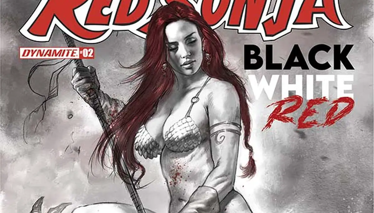 Red Sonja - Black, White, Red #2, featured