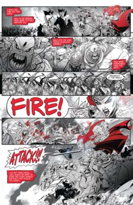 Red Sonja - Black, White, Red #2, preview page 4