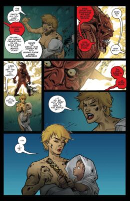 Sacred Six #11, preview page 2