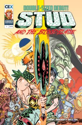 Stud and the Bloodblade #1, cover