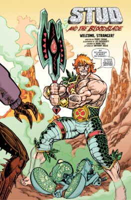 Stud and the Bloodblade #1, preview page 3