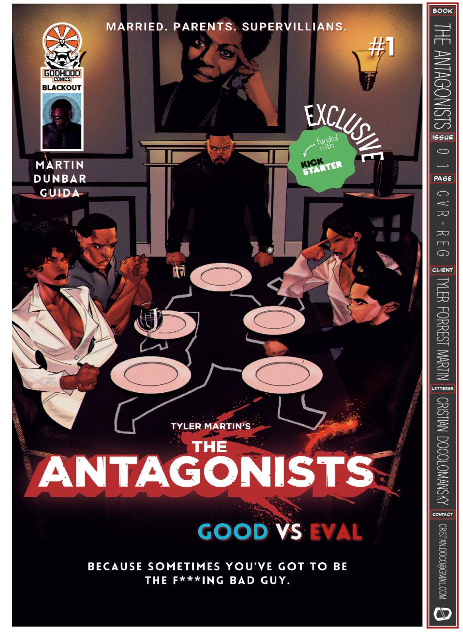 The Antagonists #1, cover