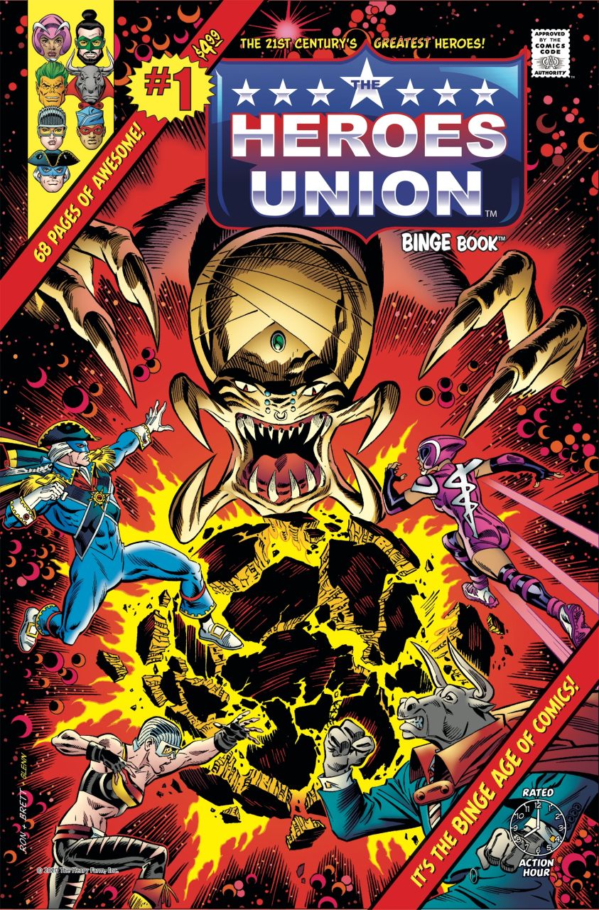 The Heroes Union #1, cover