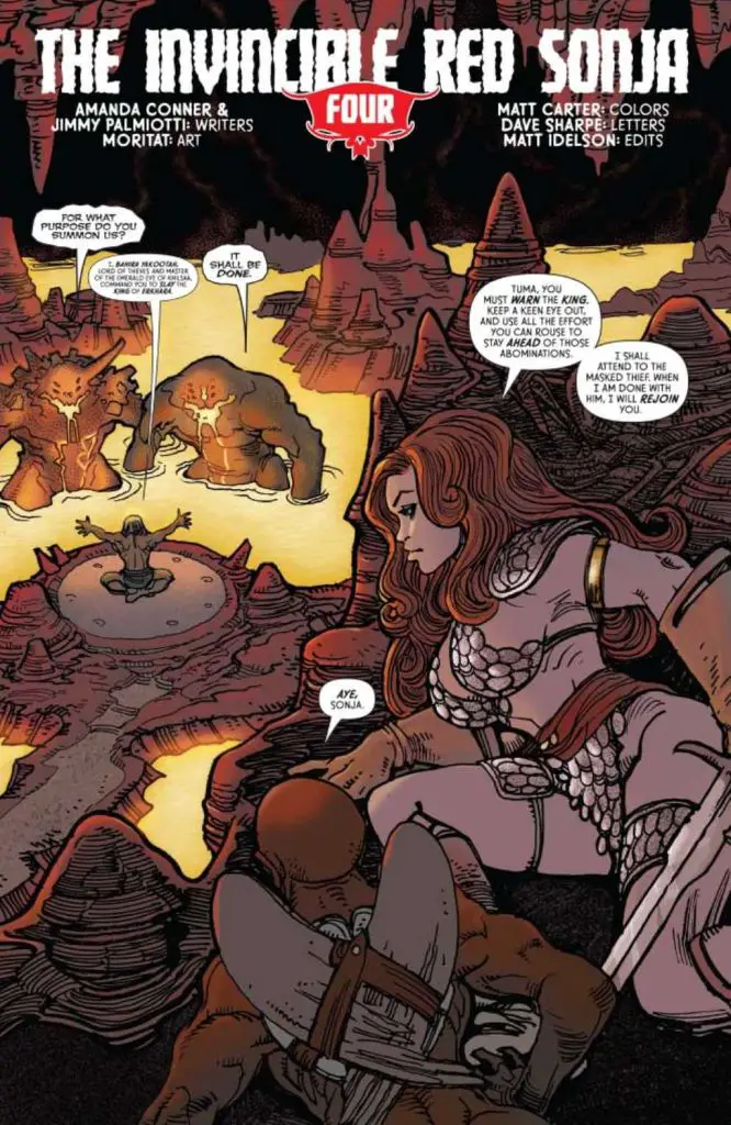 The Invincible Red Sonja #4, preview 1