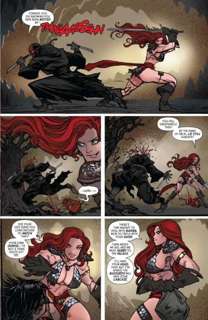 The Invincible Red Sonja #4, preview 3