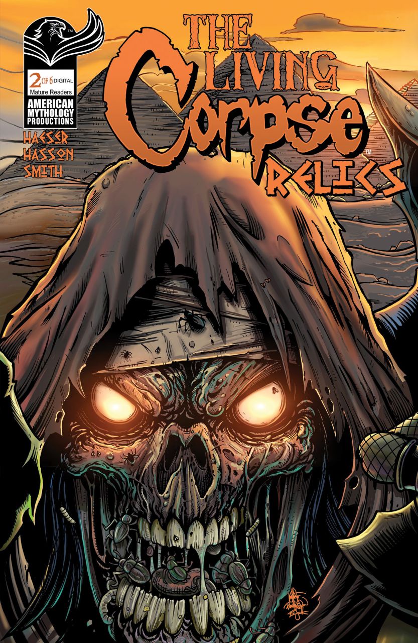 The Living Corpse - Relics #2, cover