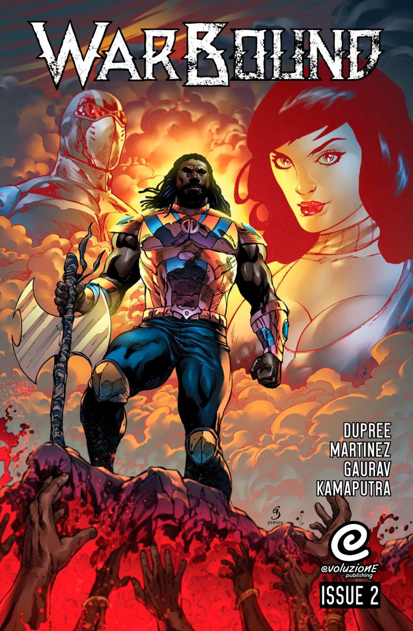 Warbound #2, cover