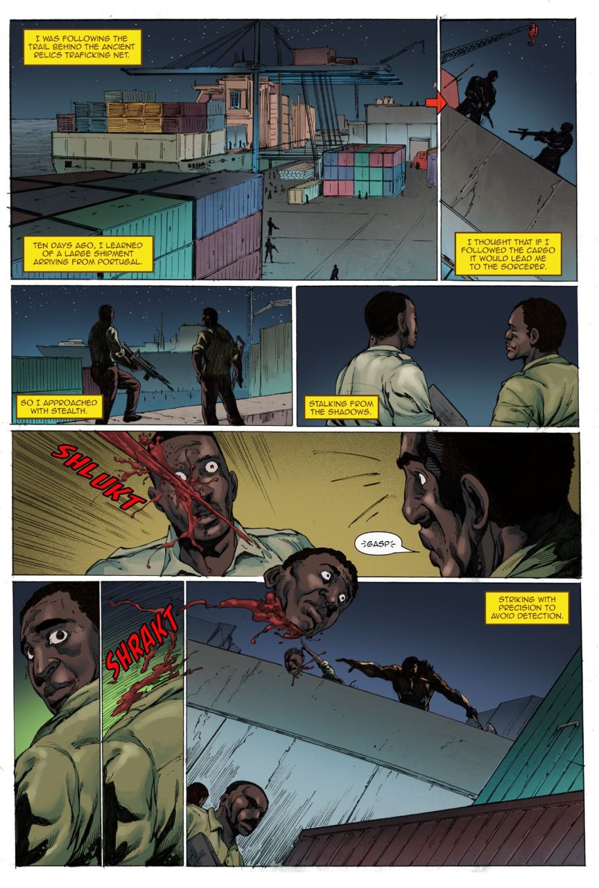 Warbound #2, preview page 3