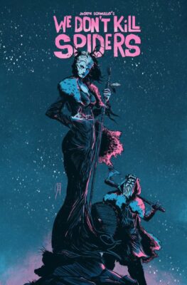 We Don't Kill Spiders #1, cover