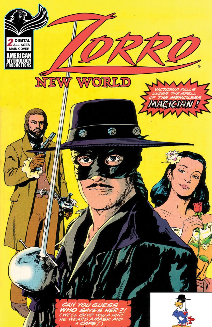 Zorro - New World #2, cover