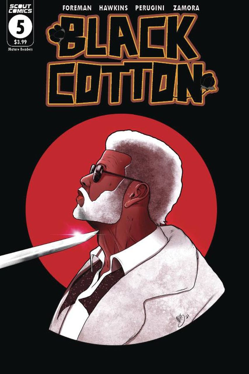 Black Cotton #5, cover - Marcelo Henrique Santana