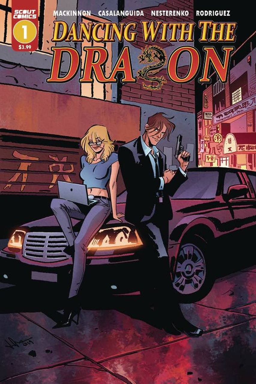 Dancing With The Dragon #1, cover - Luca Casalanguida