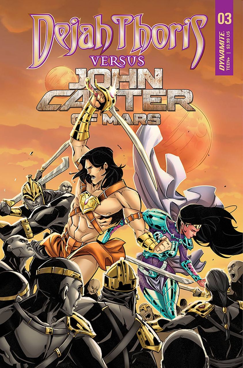 Dejah Thoris vs John Carter of Mars #3, cover C - Alessandro Miracolo