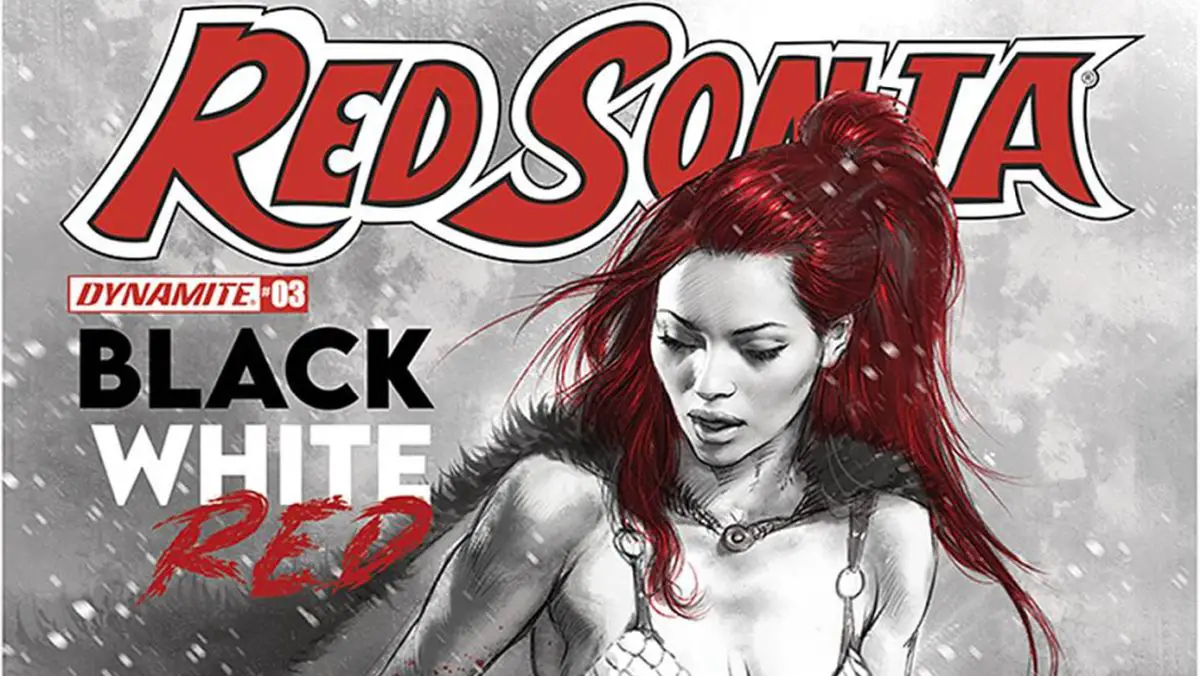 Red Sonja - Black, White, Red #3, featured