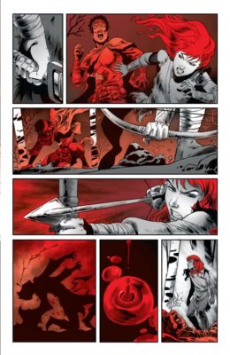 Red Sonja - Black, White, Red #3, preview 3