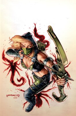 Robyn Hood Annual - The Swarm, cover A - Al Barrionuevo