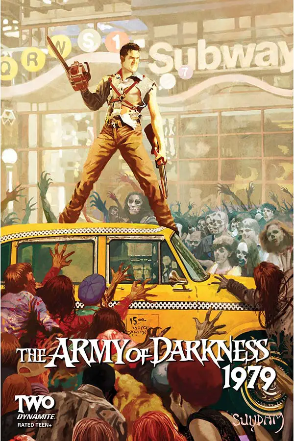 LOOK! Ash and the Army of Darkness #3 Signed by artist Arthur Suydam