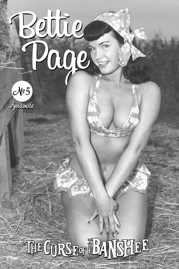 Bettie Page - Curse of the Banshee #5, cover E - photo cover