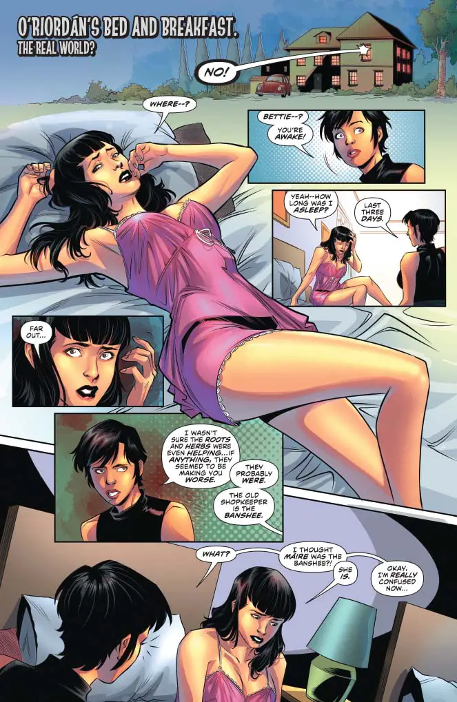 Bettie Page - Curse of the Banshee #5, preview 4