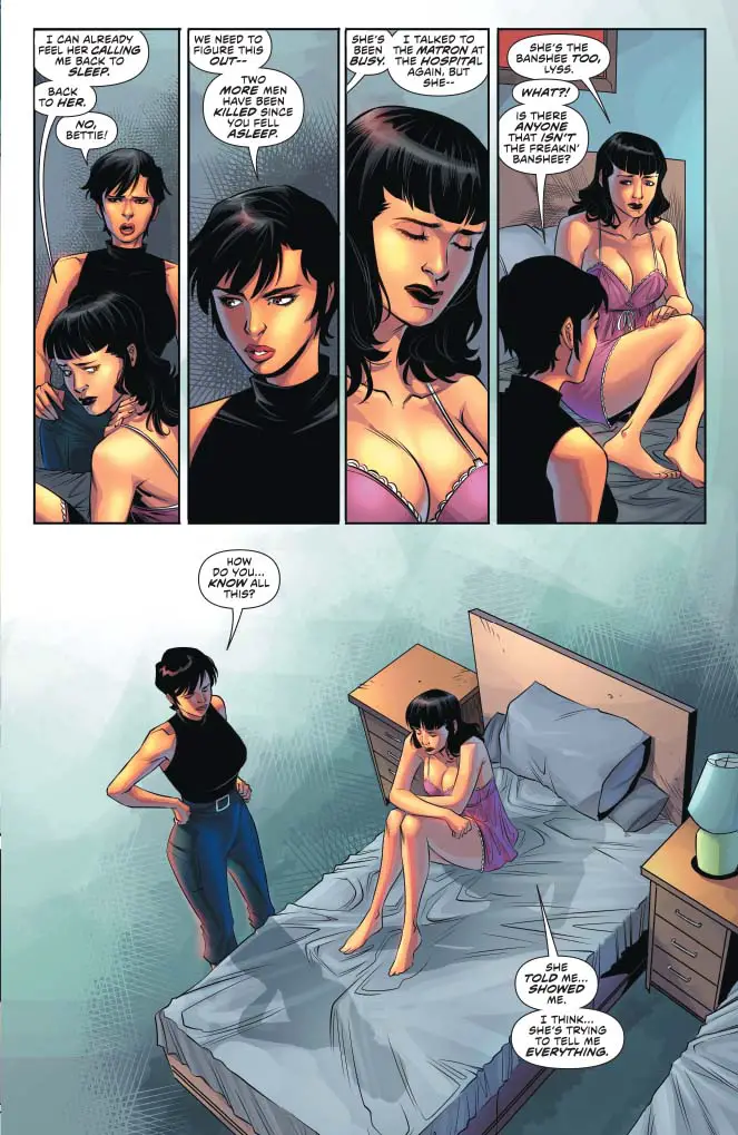 Bettie Page - Curse of the Banshee #5, preview 5