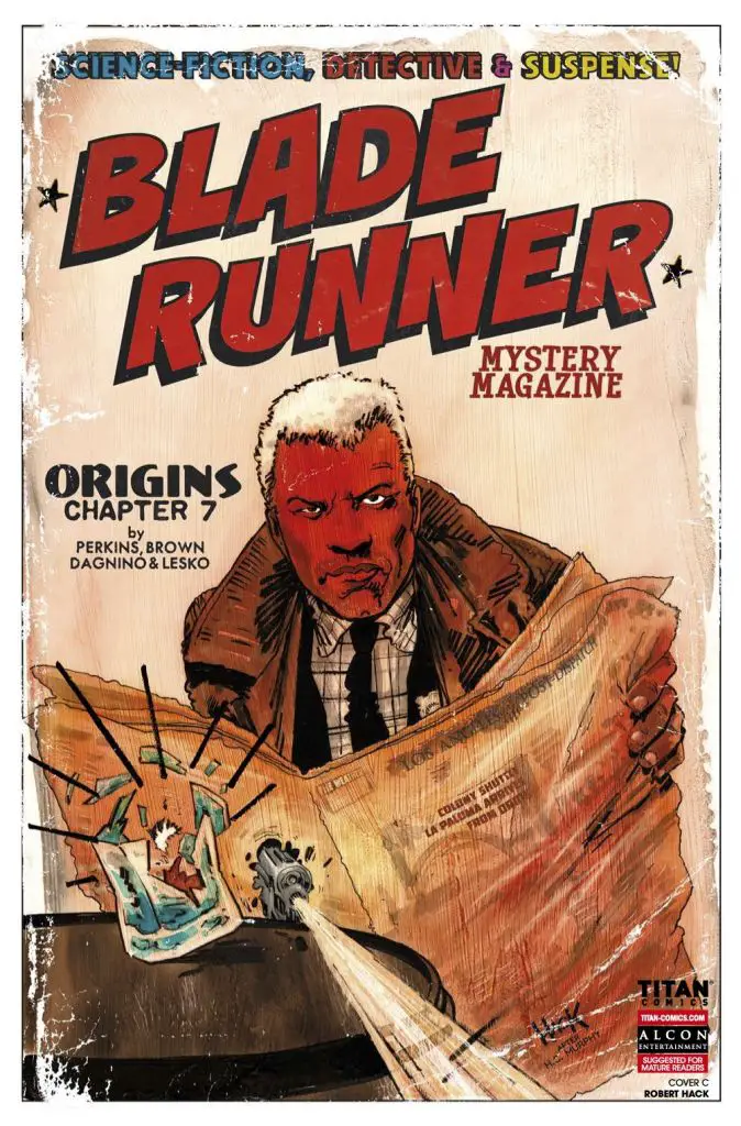 Blade Runner Origins #7 Cover C - Robert Hack