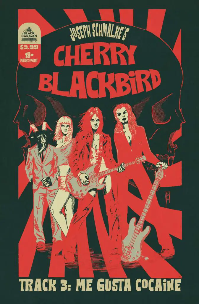 Cherry Blackbird #3, cover - Joseph Schmalke