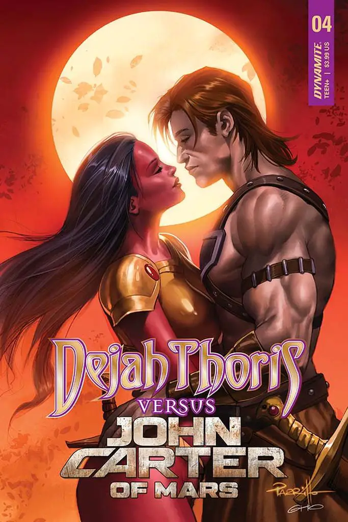 Dejah Thoris vs John Carter of Mars #4, cover A - Lucio Parrillo