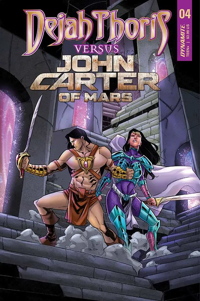 Dejah Thoris vs John Carter of Mars #4, cover C - Alessandro Miracolo