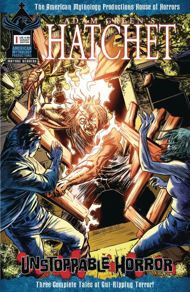 Hatchet - Unstoppable Horror #1, cover B - Cyrus Mesarcia