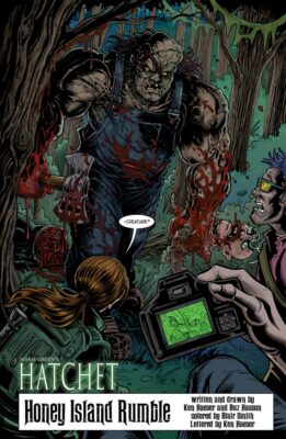 Hatchet - Unstoppable Horror #1, preview 2