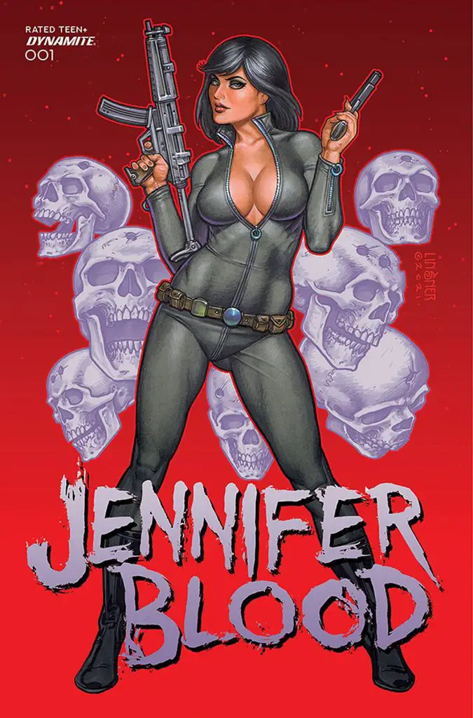 Jennifer Blood (Vol. 2) #1, cover B - Joseph Michael Linsner