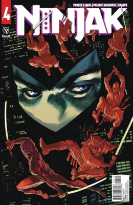 Ninjak #4, cover A - Fernando Dagnino