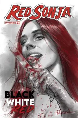 Red Sonja - Black, White, Red, cover A - Lucio Parrillo