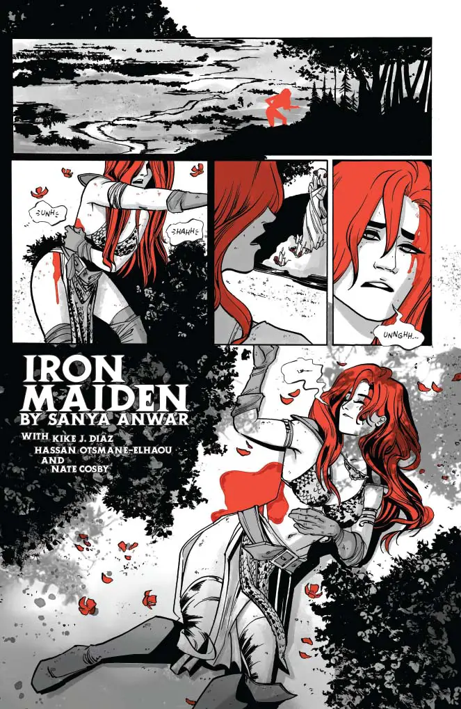 Red Sonja - Black, White, Red, preview 1