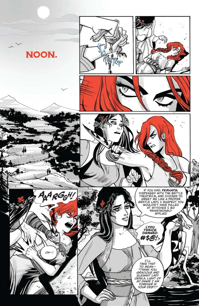 Red Sonja - Black, White, Red, preview 2