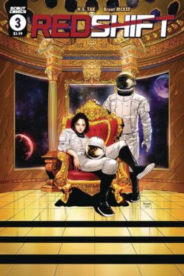 Redshift #3, cover - Amancay Nahuelpan