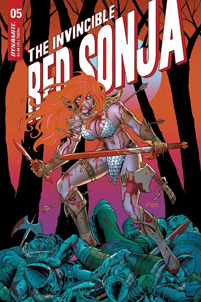 The Invincible Red Sonja #5, cover A - Amanda Conner