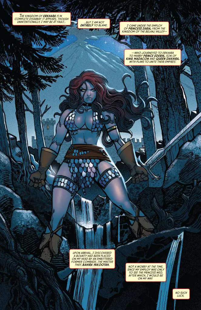 The Invincible Red Sonja #5, preview 1