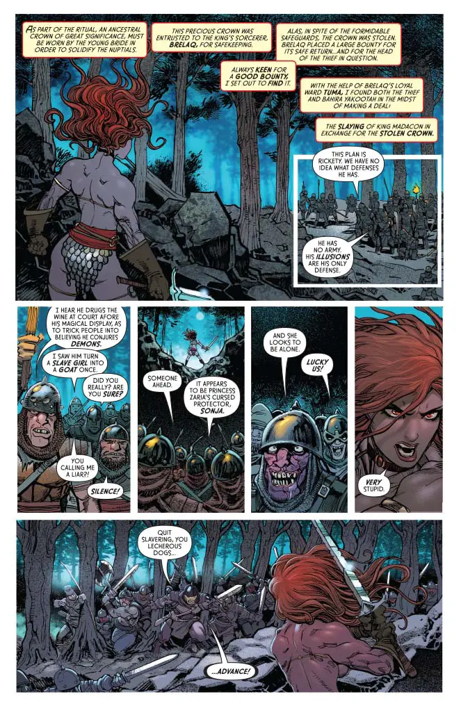 The Invincible Red Sonja #5, preview 2