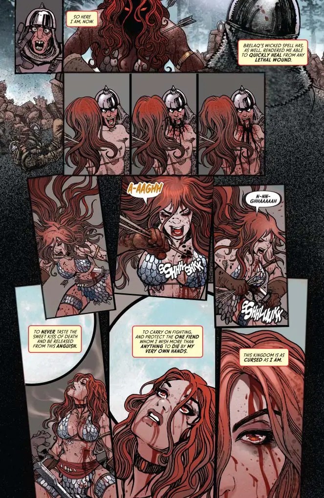 The Invincible Red Sonja #5, preview 4