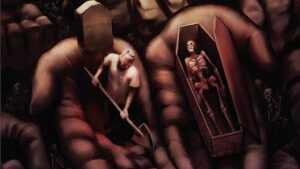Touching Evil #17, featured