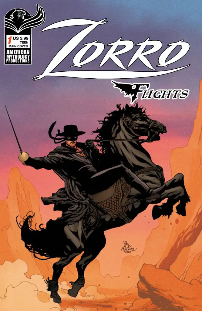 Zorro Flights #1, cover A - Roy Allen Martinez
