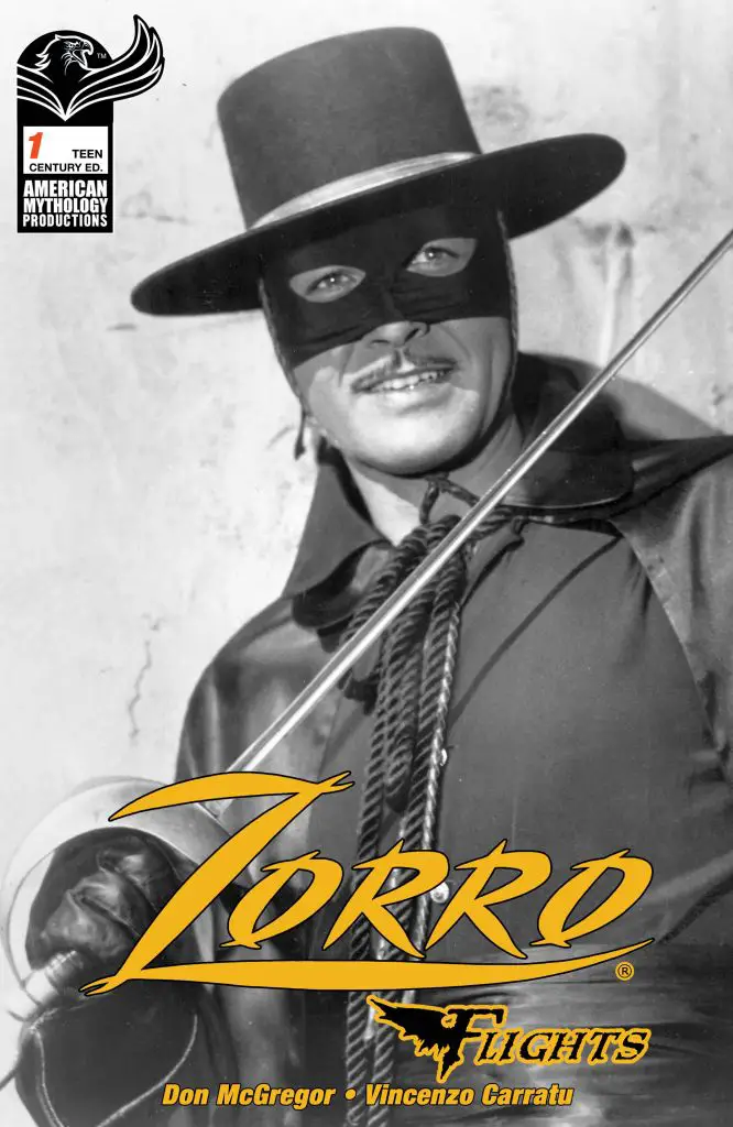 Zorro Flights #1, cover E - photo cover