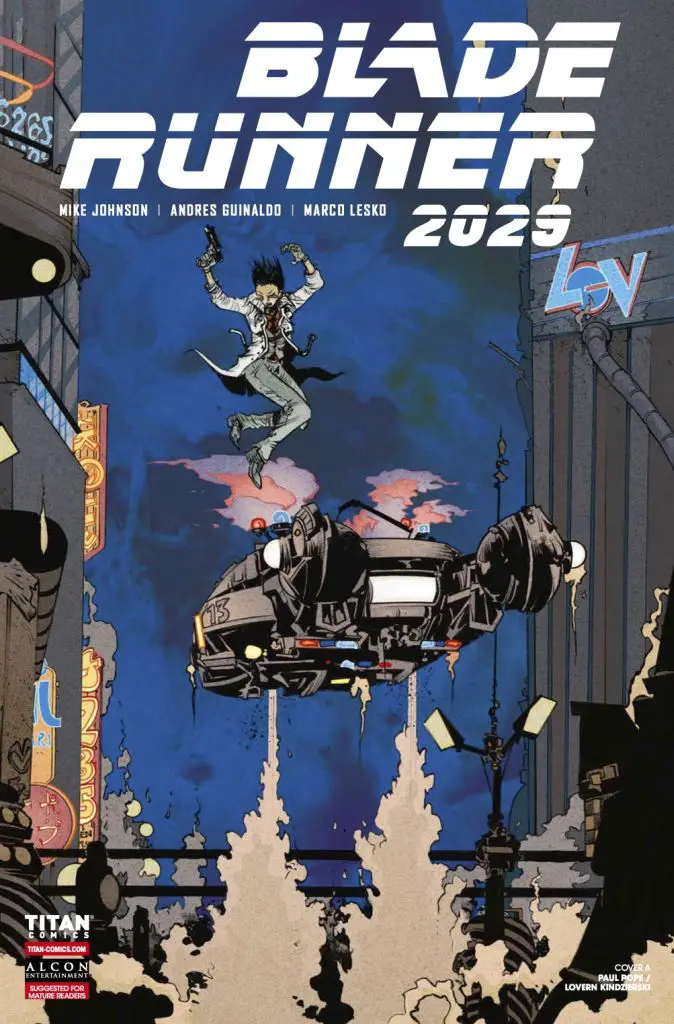 Blade Runner 2029 #9, Cover A - Paul Pope