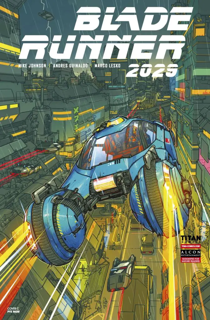 Blade Runner 2029 #9, Cover C - Pye Parr